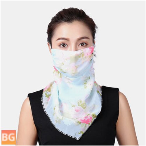 Summer Riding Scarf with UV Protection and Quick-drying Technology