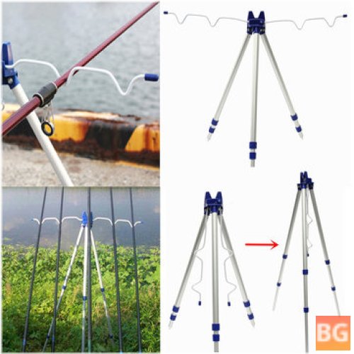 ZANLURE Tethering Rod Holder - Portable Fishing Tools Stand
