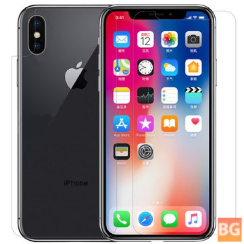 Scratch-resistant film for iPhone X