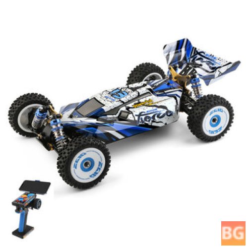 Wltoys 124017 Brushless RC Car with 4300KV Motor 0.7M, 19T RTR 1/12, 2.4G 4WD, 70km/h, Metal Chassis