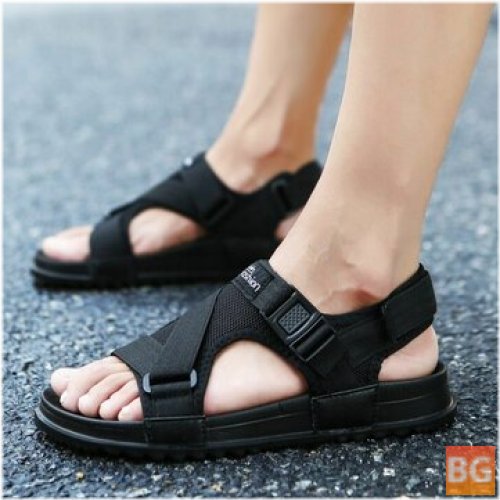 Soft Sole Beach Sandals with Hook&Loop closure