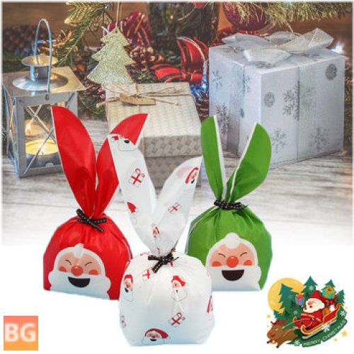 Christmas Bags with Candy and Decorations