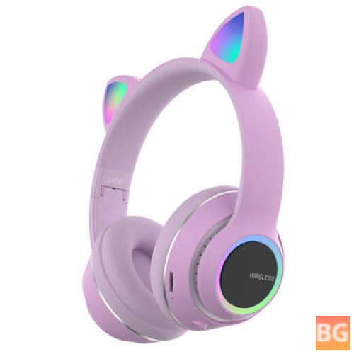 Bluetooth Headset with Mic for Cats