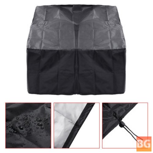 Water-resistant Heavy Duty Fire Pit Protector - 34/40 inch