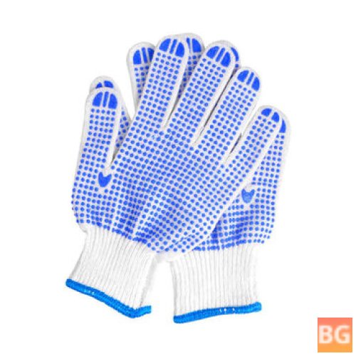Blue Protective Gloves for Labour Protection