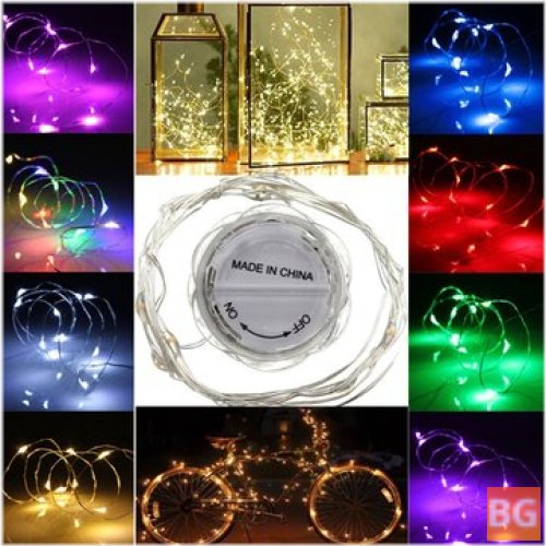 LED String Fairy Waterproof Petals Light - Xmas Tree Wedding Decor