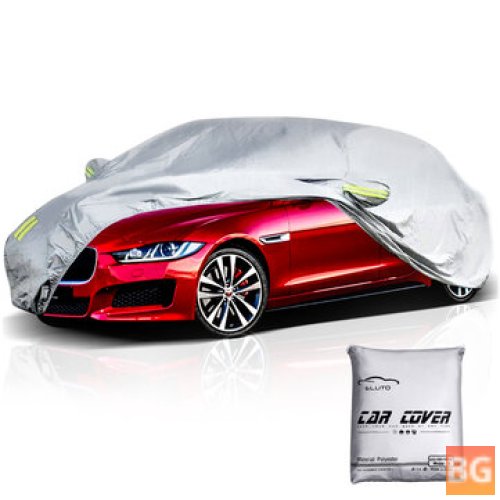 ELUTO Car Cover - Waterproof, Windproof and UV Protected Outdoor Cover