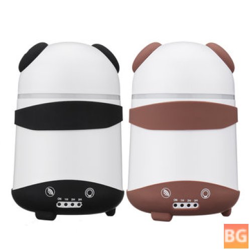 Aroma Mist Maker - LED Cartoon Panda Style for Home Office US Plug