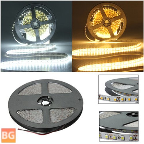 5M LED Strip Light with Warm White Color
