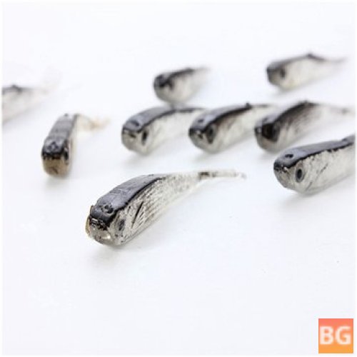 10PCS Fisherman's Line Lure with Soft Silicone