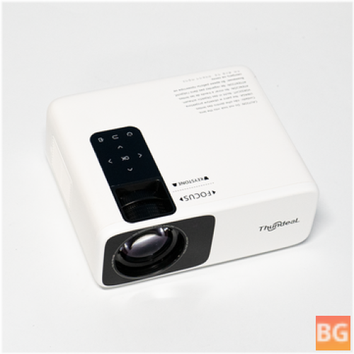 Thundeal TD93Pro Native 1080P LED Projector - 6000 Lumens - Android 9.0 ±40° Keystone Correction Wireless Mirroring