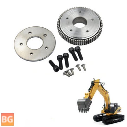 HuiNa Toys 580 23CH 1/14 Excavator RC Vehicles Big Rotary Gear Plate Set