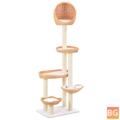 VidaXL Cat Tree with Sisal Scratching Post for Dogs