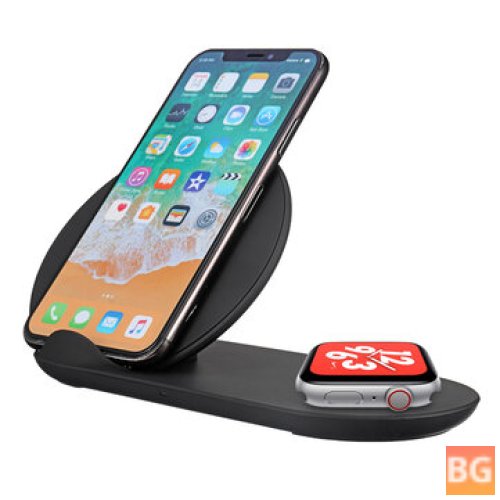 Qi Wireless Charger for iPhone/Samsung/Apple Watch - Charger