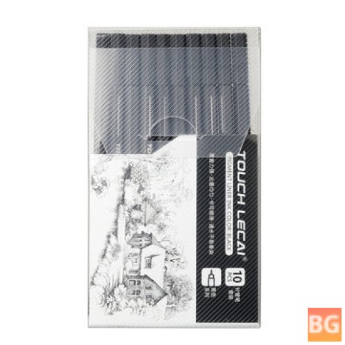 Touchlecai Micron Pen Set - Brush and Pen Set