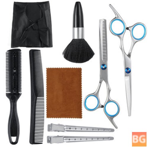 Barber Hair Cutting Scissors - Set - Salon Hair Trimmer Pro Hairdressing Tool