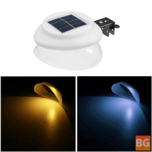 Solar Powered LED Light Sensor Wall Lamp