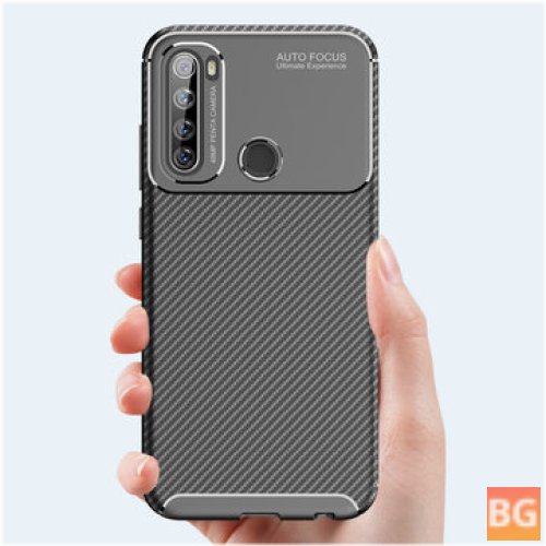 For Xiaomi Redmi Note 8T - Luxury Carbon Fiber Shockproof Protective Case