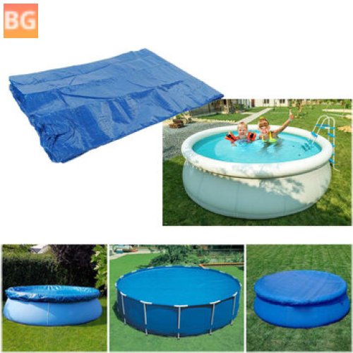 Waterproof & Dustproof Pool Cover for Outdoor Use - Blue