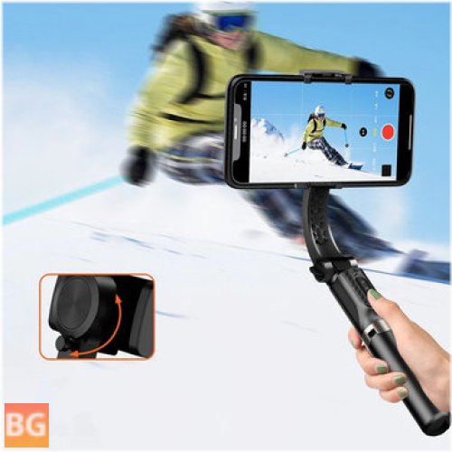 Bakeey Foldable Selfie Stick Gimbal with Fill Light for Smartphone Video
