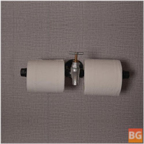 TAP-LOCK Wall Mounted Toilet Paper Holder - Floating Holder