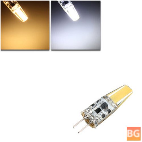 Warm/Pure White LED Spot Light Bulb - G4 2W