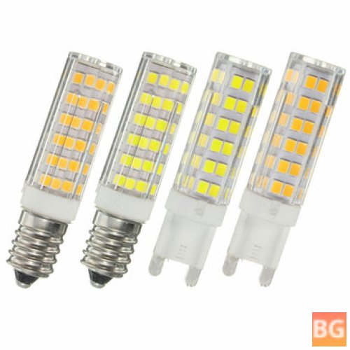 E14 2835 76SMD LED Light Bulbs - White/White