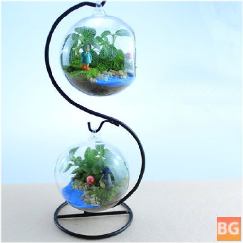 Terrarium Home Room Decor Gift - Creative Flower Pot Glass Ball Vase