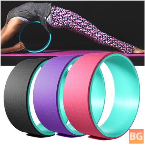 33x13cm TPE Yoga Wheel for Relaxation and Fitness