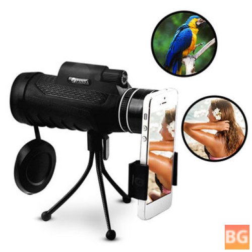 Monocular with HD Night Vision and Tripod