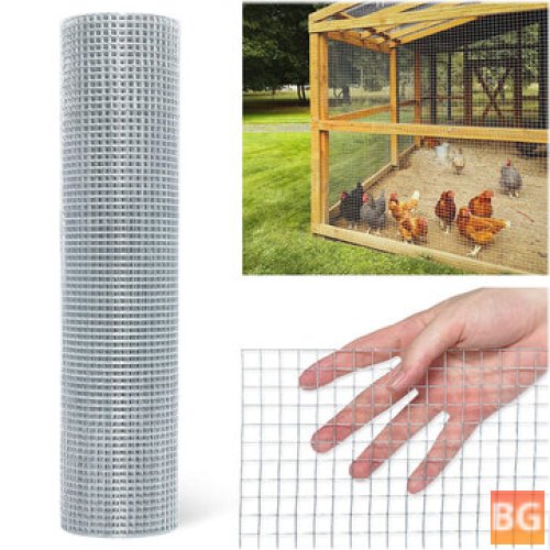 Hot-Dipped Galvanized Wire Mesh for Chicken Coop - 46in x 50ft
