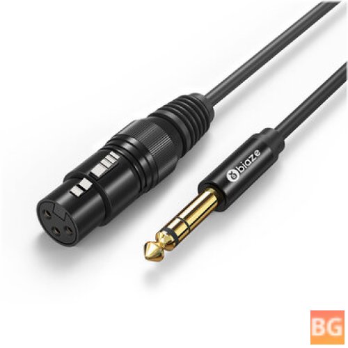 3-Core XLR Balanced Cable for Biaze HX24 Microphones