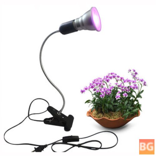 Greenhouse Grow Light Desk Clip with LED - 7W