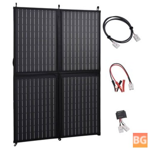 Foldable 100W Solar Charger for Battery Charging