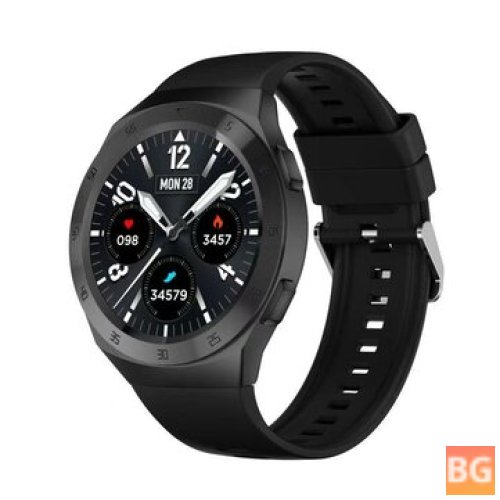 Bluetooth Call Screen Wristwatch with Heart Rate and Blood Pressure Monitor