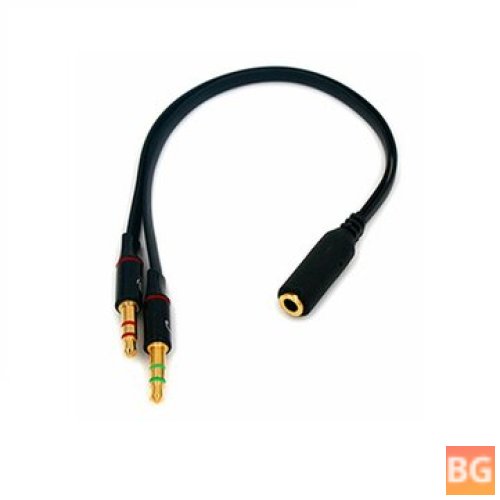 Stereo Y Splitter Cable for Headphones - 3.5mm