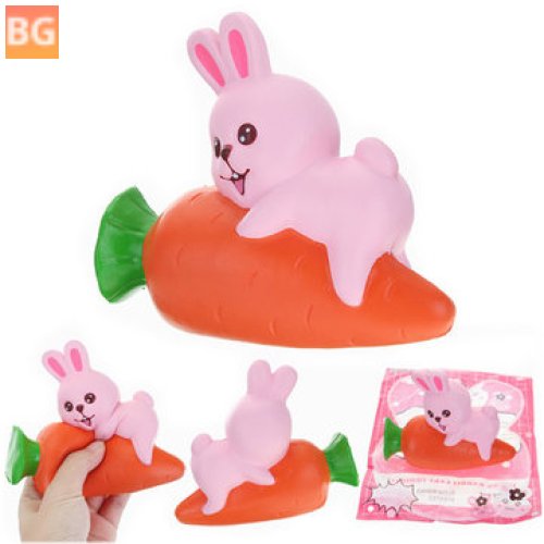 Squishy Rabbit Bunny with 13cm Slow Rising Height - Packaging Collection Gift Decor Toy