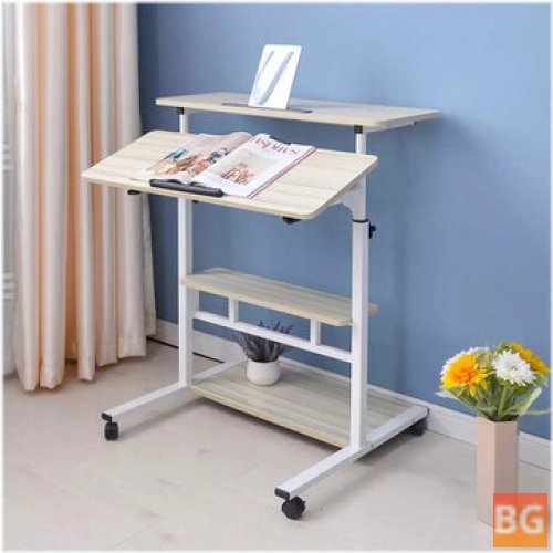 4-Tie Macbook Desk Table - Home Office Furniture