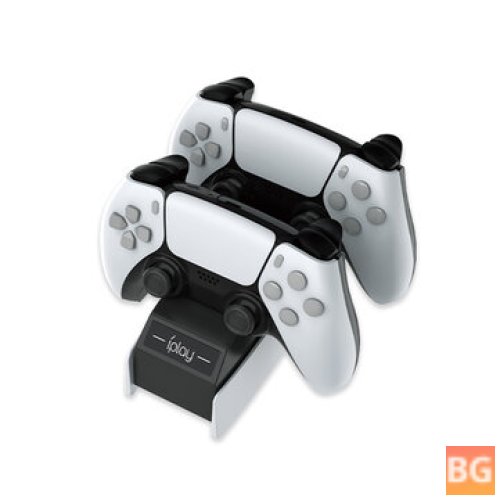 Play Station 5 Wireless Game Controller Charging Base with Cable - IPLAY HBP-245