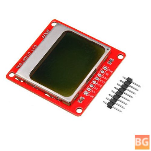 84x48 LCD Display Module - White Backlight