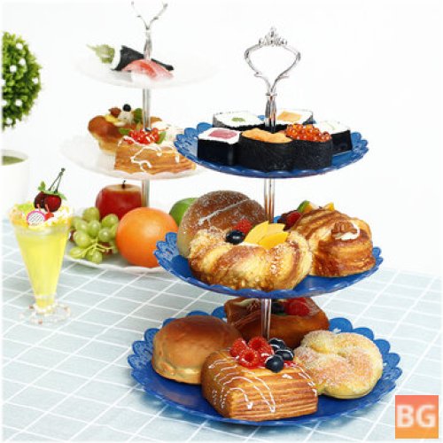 Cake Stand with 3 Tier Design