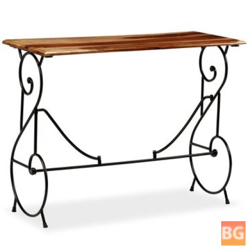 Console Table - Solid Sheesham Wood 39.4