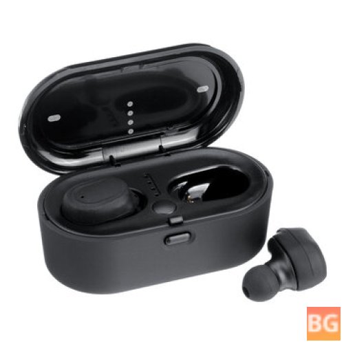 Bluetooth 5.0 Waterproof Headset with Touch Control and Stereo Audio
