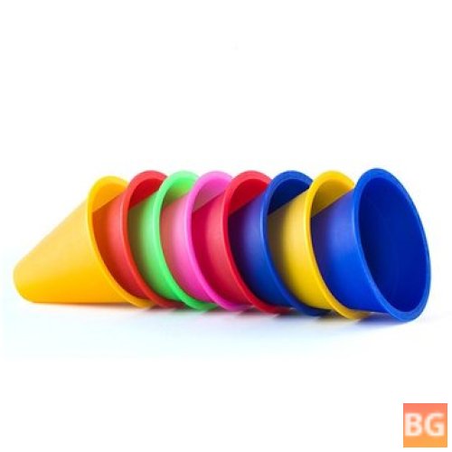 10pcs Training Cones - Random Colors