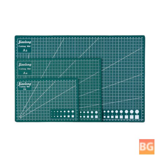 Green Cut Mat - Durable Double-Sided Cutting Board for DIY Handmade Projects