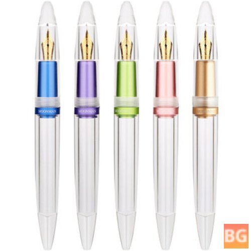 Transparent Resin Fountain Pen - 0.5mm for Calligraphy & Business Gifts