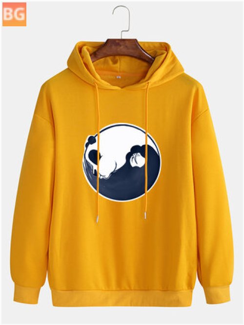 T-Shirts with Cartoon Panda Printed Design