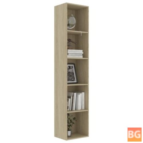 Sonoma Oak Book Cabinet