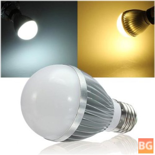 5W Warm White/White Globe Light Bulbs