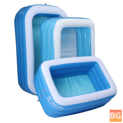 Inflatable Pool for Children - Square - Thickened Ocean Ball - Outdoor Home - Baby - Family - Pool - Gifts